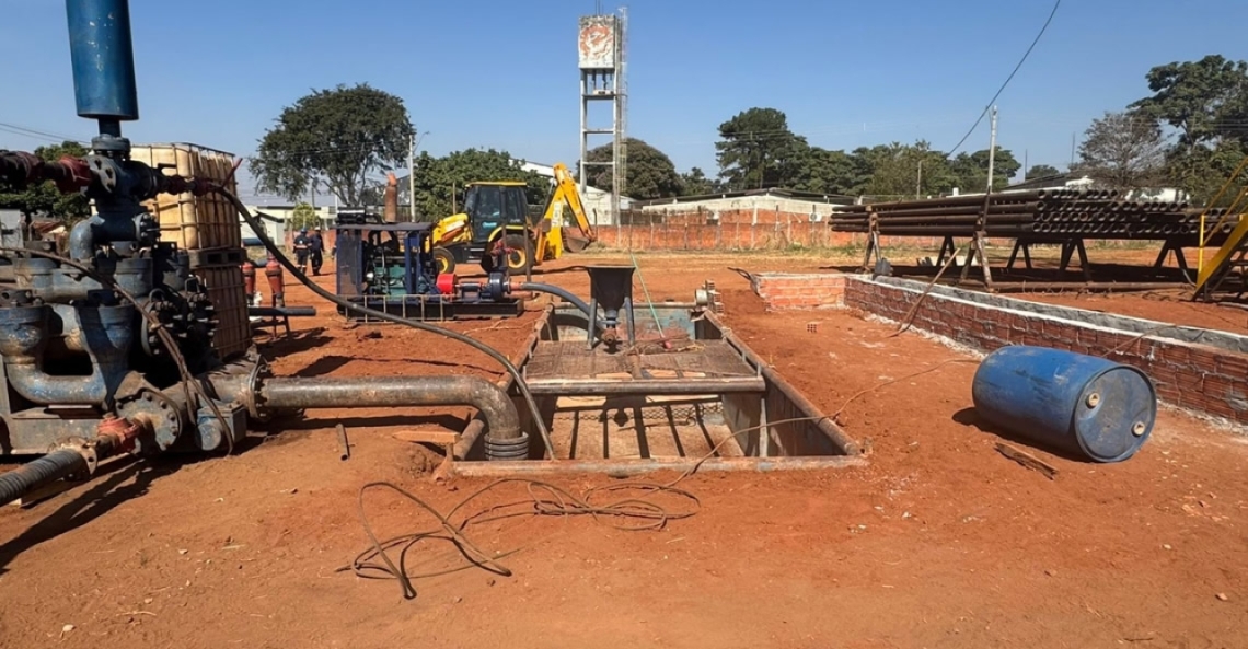SAAEB inicia obra de novo poço profundo no Setor Sul